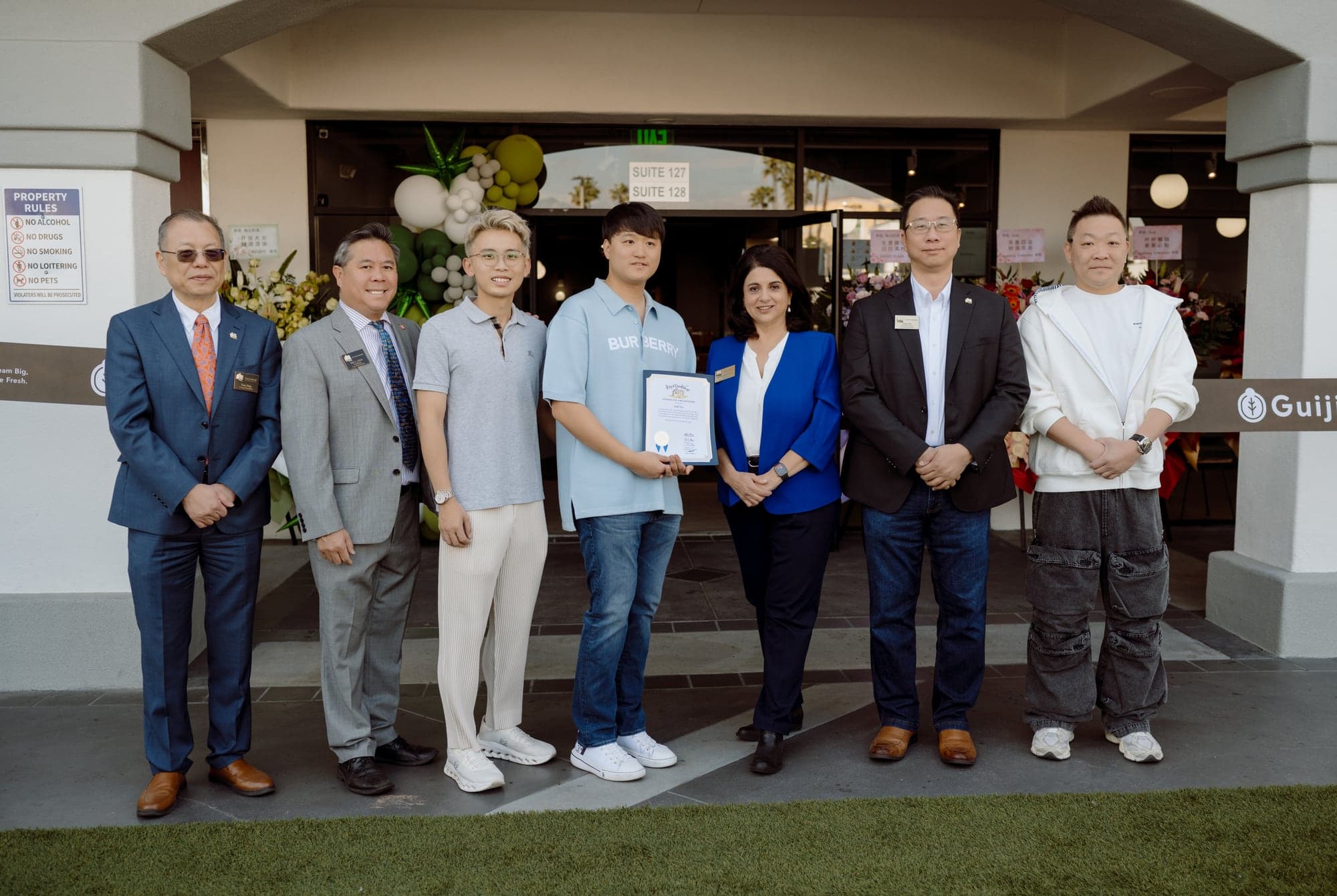 GUJII ribbon cutting ceremony in San Gabriel